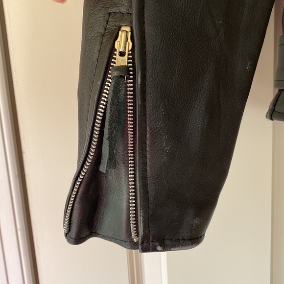 Tannery West Black Leather “Harley Davidson” Jacket, Unisex Size M - Picture 5 of 14